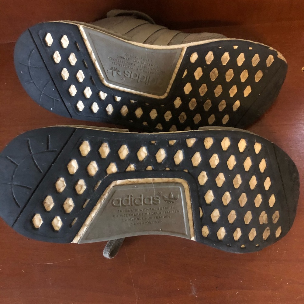 Adidas NMD Used Size 8 Green - Picture 5 of 6